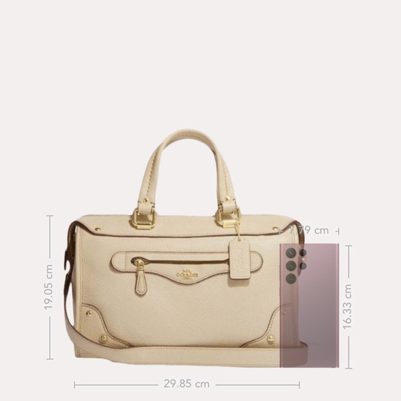 Coach Millie Satchel 
Gold/Ivory
NWT - Picture 11 of 16